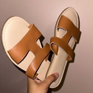 Tan Sandals